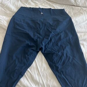 Lululemon Align High Rise leggings 25” - Navy - Size 10 - worn twice